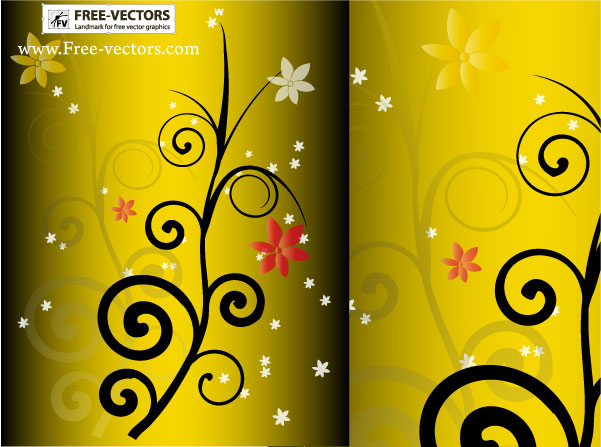 Free Flower Ornaments Vector