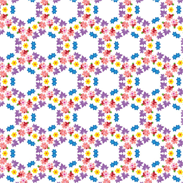 Download Free Vector Floral Background Pattern