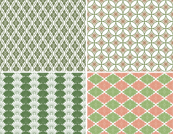 Vector Japanese Pattern Background