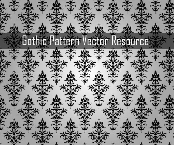 Gothic Pattern Vector Resource