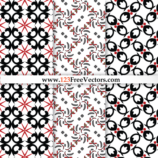 Vector Floral Pattern Background Graphic Design