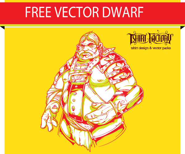 Free Vector Download – Dwarf
