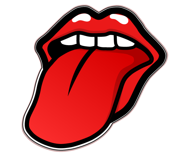 Rolling Stones Tongue Vector