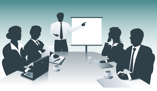Business Presentation Illustration