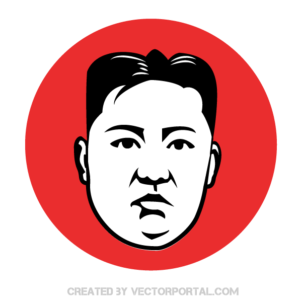 Kim Jong-un Vector Image