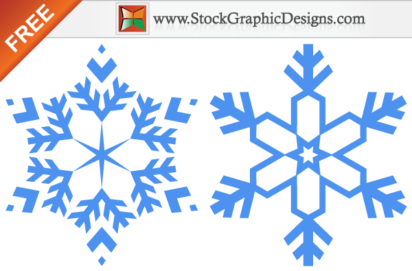 Snowflakes Free Vector Graphic Images