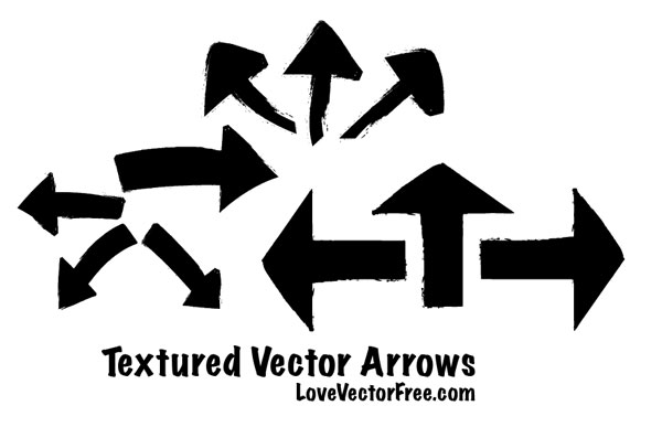 Textured Vector Arrows
