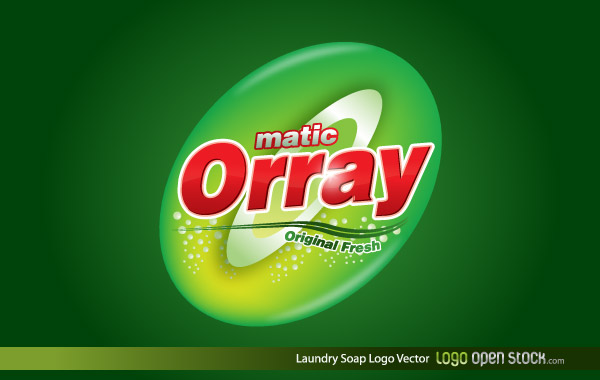 Free Laundry Soap Logo Vector