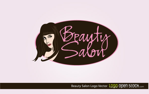 Beauty Salon Logo Vector Art