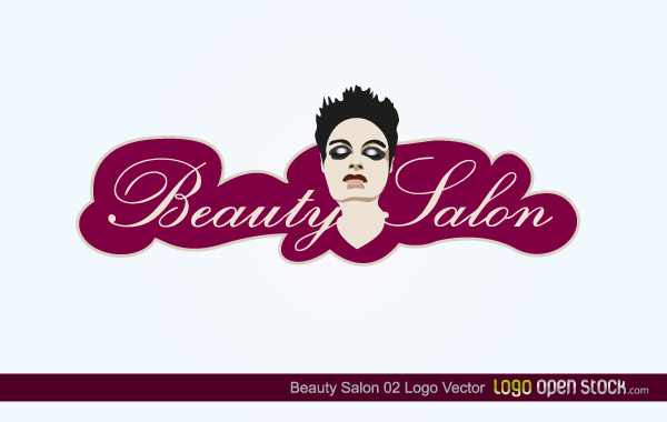 Beauty Salon Logo Free Vector Design