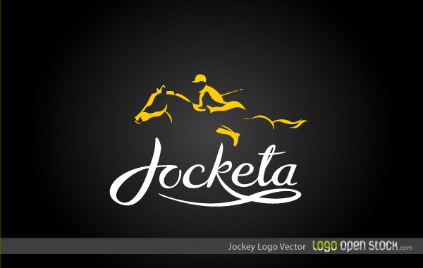 Jockey Logo Vector Design