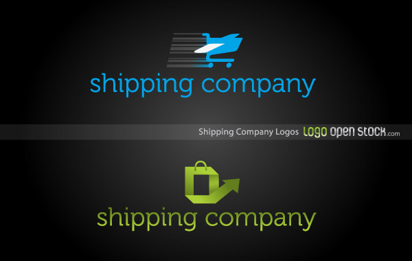 Shipping Company Logo Design Vector