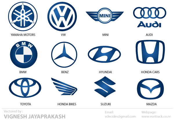 Free Automotive Logos Vector