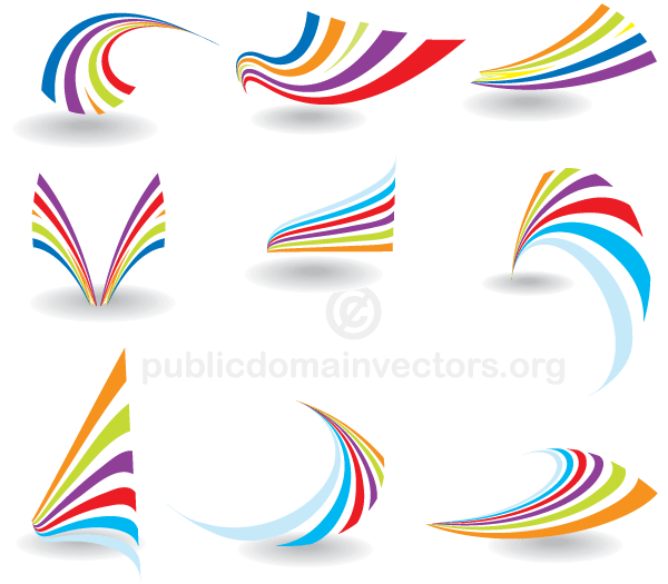 Vector Colorful Abstract Logo Design