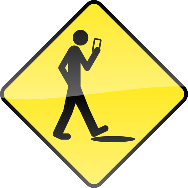 Smart Phone, Stupid Human Sign Image