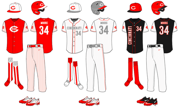 Vector Baseball Uniform Template