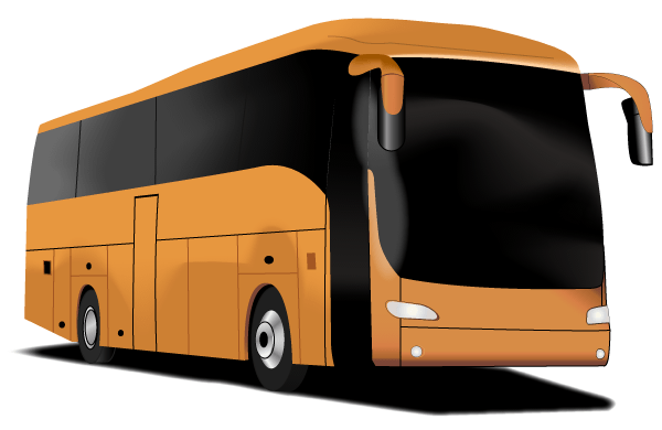 Free Tourism Bus Vector Art