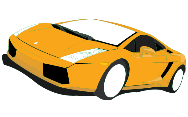 Lamborghini Gallardo Vector Art