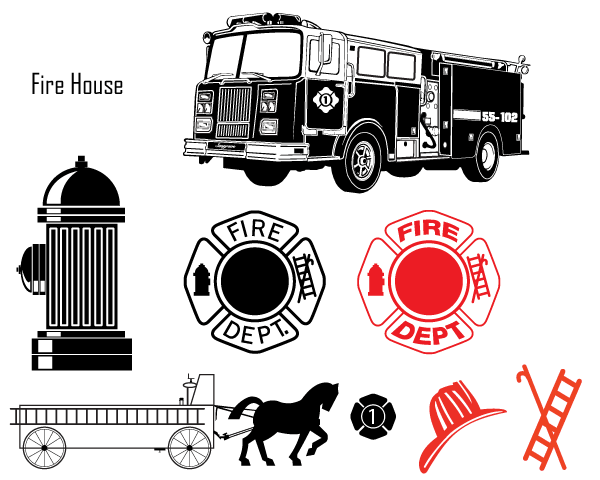 Fire Department Vector Images