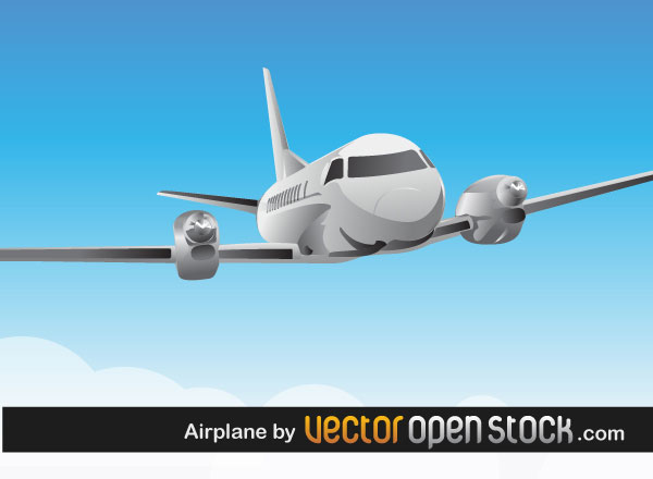 Airplane Vector Art