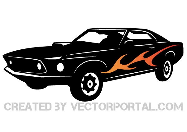 Vector Sports Car Image