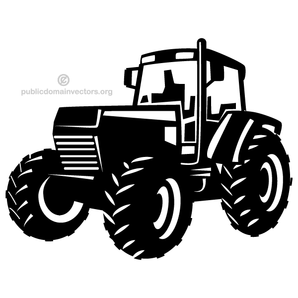 Tractor Vector Image