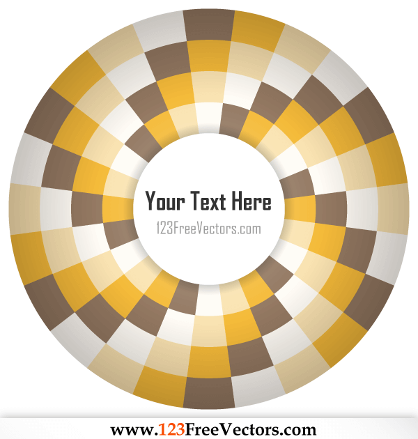 Op Art Illustration for Your Text