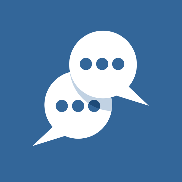 Messages Icon Vector Flat Design