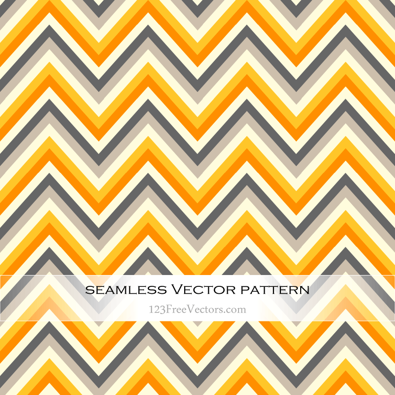 Seamless Zigzag Pattern Vector Free