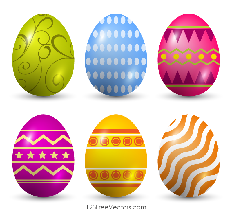 Free Clip Art Easter Eggs