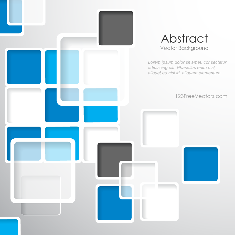 Modern Abstract Squares Background Design Template