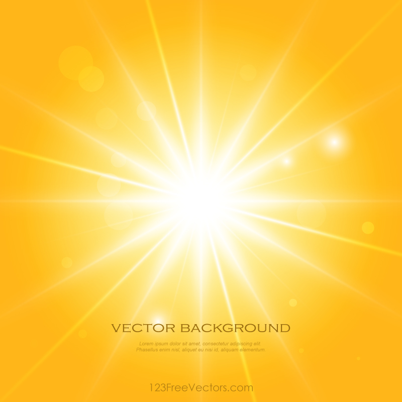 Sunny Background Vector