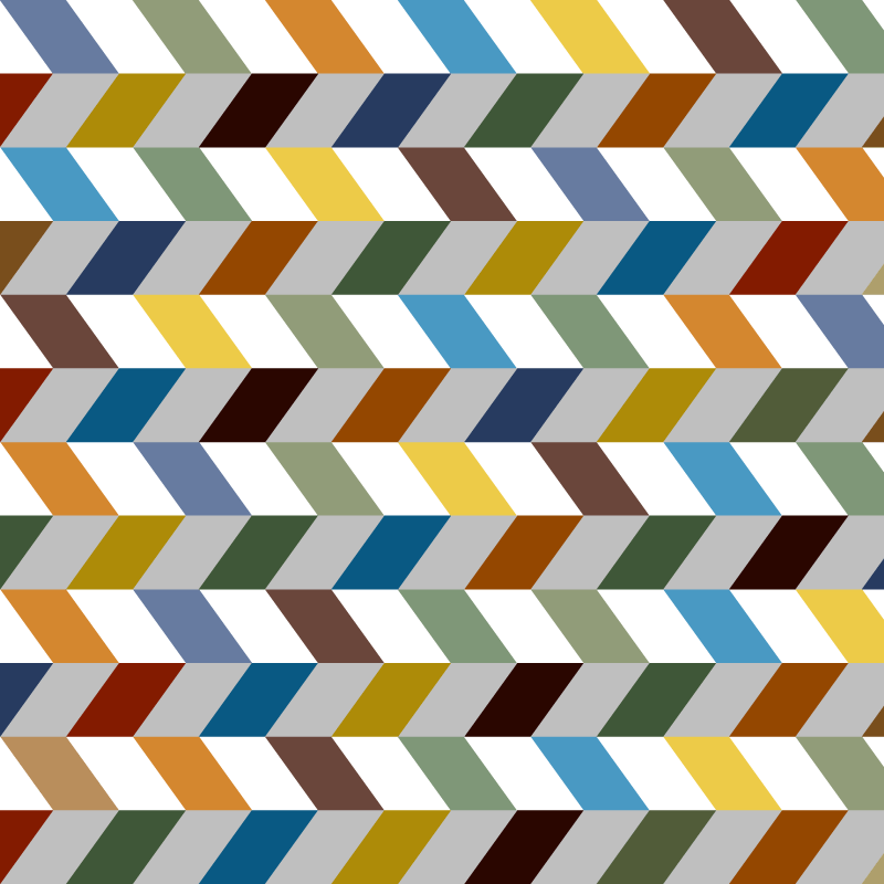 Colorful Zigzag Chevron Vector Background