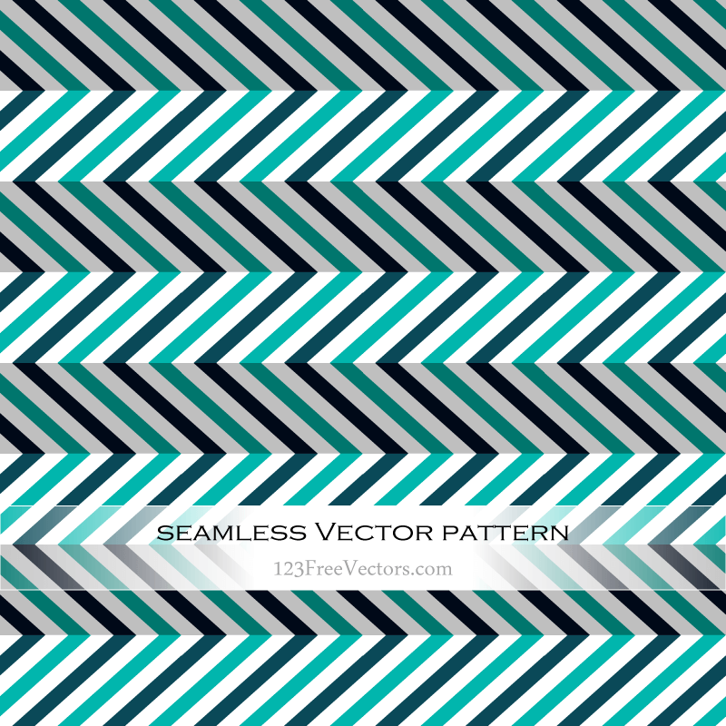 Colorful Zigzag Seamless Pattern Vector