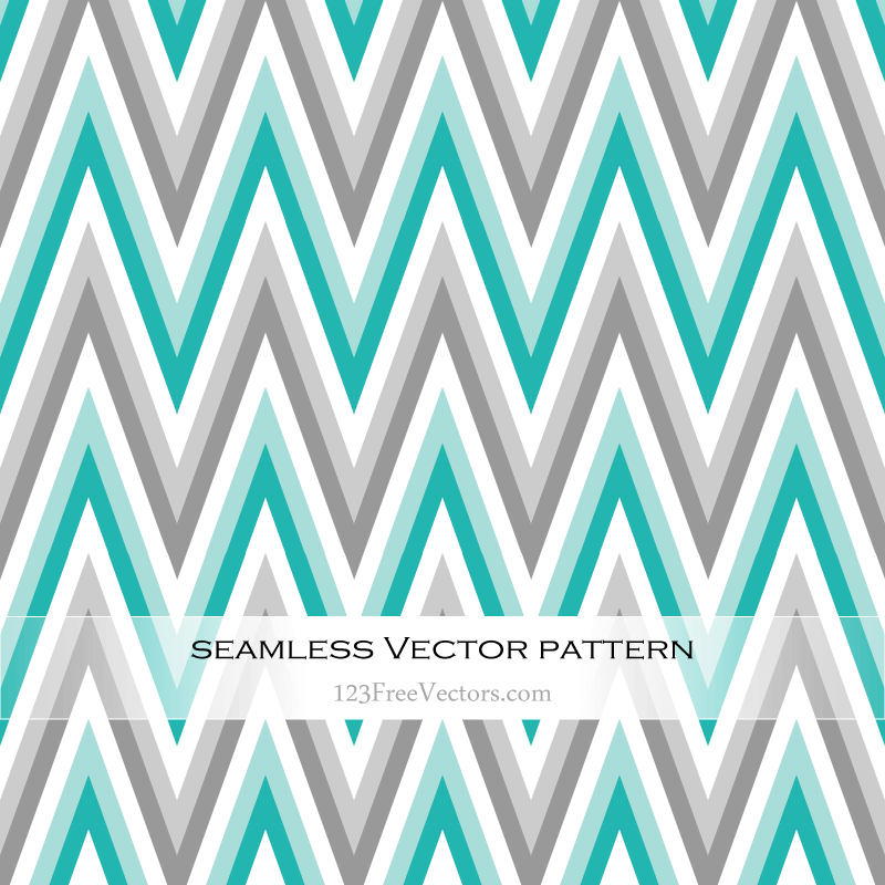 Colorful Zig Zag Pattern Vector