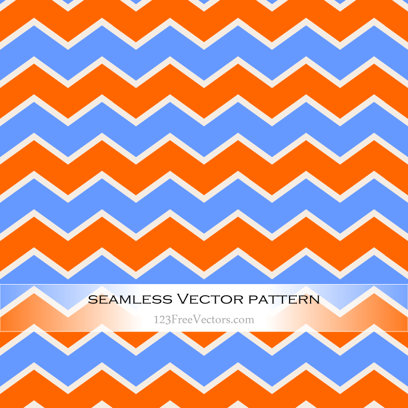 Zigzag Chevron Seamless Pattern Background